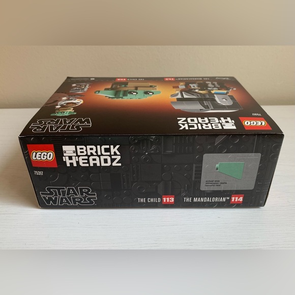 LEGO Brickheadz Star Wars The Mandalorian & The Child Grogu Set 75317 - Picture 7 of 7
